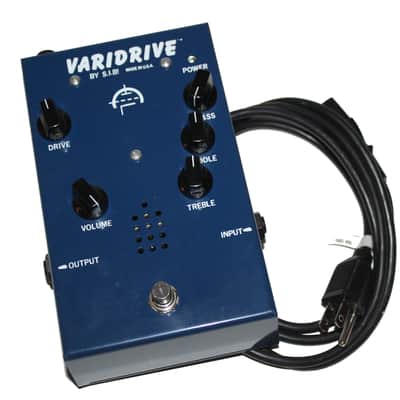 S.I.B. Varidrive 12ax7 Tube Overdrive Pedal in Blue | Reverb