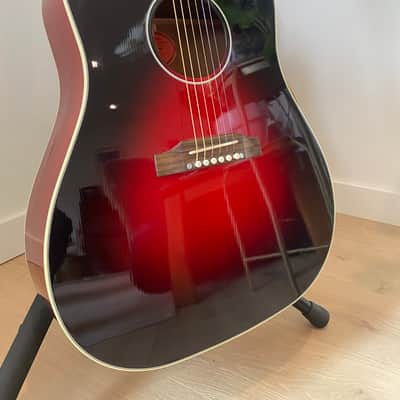 Gibson Slash Signature J-45 2023 - Vermillion Burst image 2