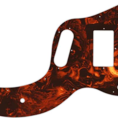 WD Custom Pickguard For Gibson Marauder #05F Faux Tortiose