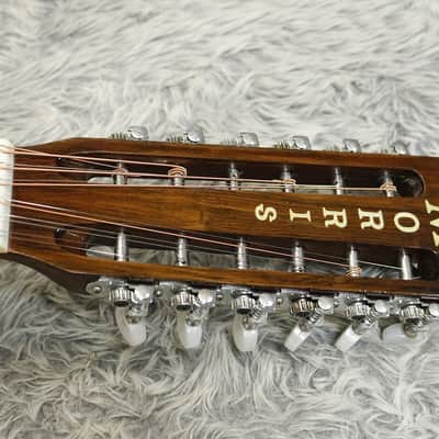 Rare 1980's Morris B-40 12 strings Acoustic Guitar Andes Rosewood Made in Japan image 4