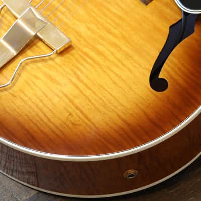 2005 Gibson ES-165 Herb Ellis Signature Archtop Guitar Figured Sunburst + OHSC image 6