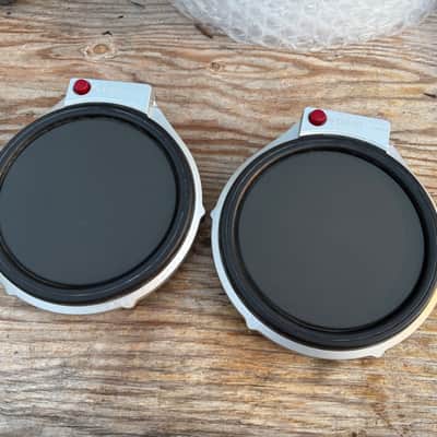 TWO Yamaha DTXTREME IIs TP100 TP-100 10 Inch 3-Zone Electronic Drum Pad