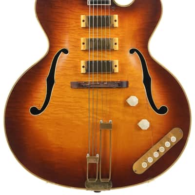 Epiphone Zephyr Emperor Regent 18.5 Inch Archtop Sunburst 1953 image 5