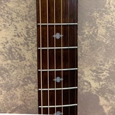 1997 Epiphone PR7E/HS Cherry Sunburst Acoustic-Electric Guitar image 4