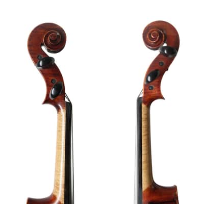 Handmade 4/4 Violin Outfit, Italian Spruce Top, Maple Back,Rich Tone, Case & Bow image 8