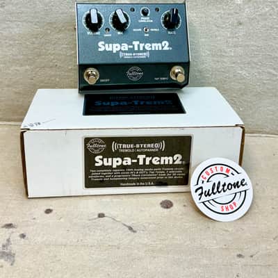 Used Fulltone Supa-Trem 2 Custom Shop Grey w/Box image 1