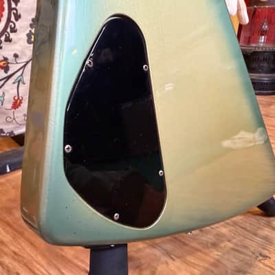 Vintage 1984 Gibson Explorer Green Burst metallic greenburst image 16