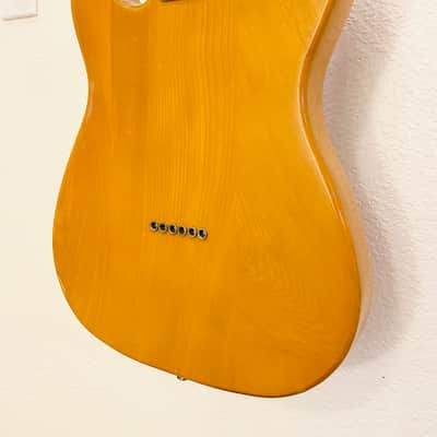 Double Eagle Telecaster ‘52 Ash Body One Piece Maple Neck Late 70’s Early 80’s - Butterscotch image 19
