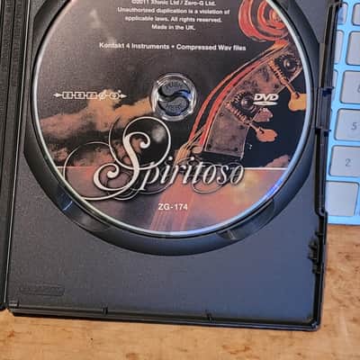 Zero G Spirotoso Live Phrases Classical Cello Kontakt Sampler Instrument image 2
