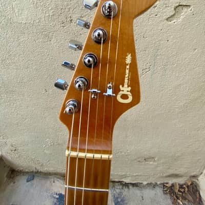 Black Charvel Pro-Mod DK24 HH 2PT CM (Used) image 3