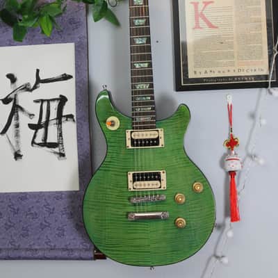 2013 Epiphone Tak Matsumoto DC Custom - (formerly) Aqua Blue image 1