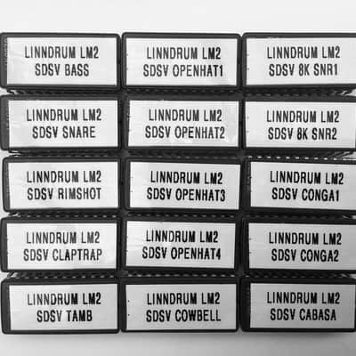 Custom Simmons SDSV Eprom Drumkit Set For The Linndrum Lm2 image 2