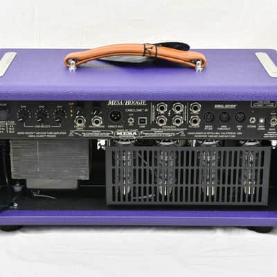 Mesa Boogie Mark VII All Tube Amplifier Head - Purple Bronco, Cream & Tan Grille image 4
