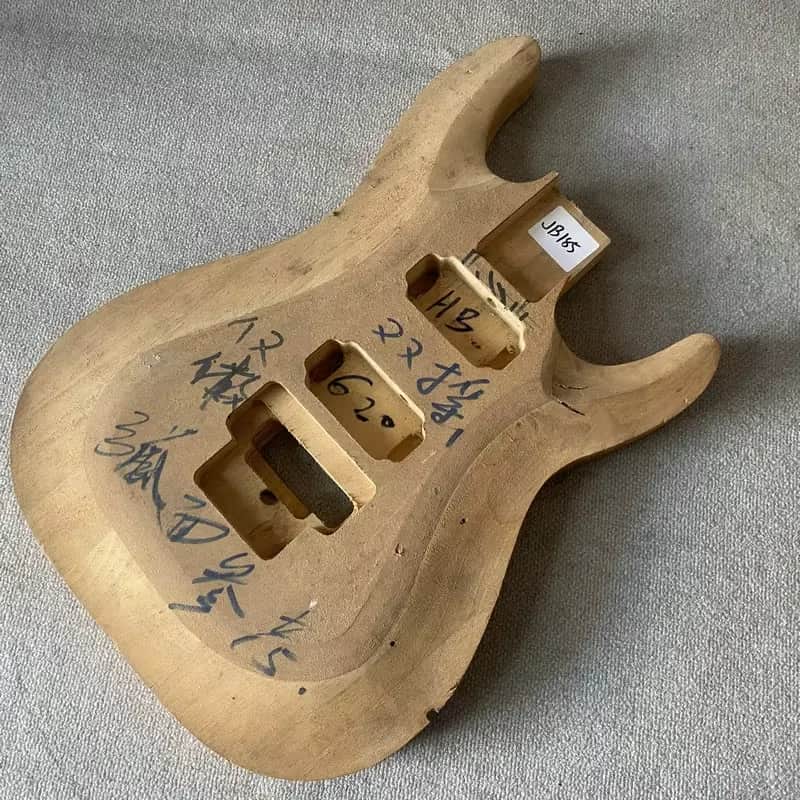 HH Basswood Double Cutaway Guitar Body DIY Project image 1