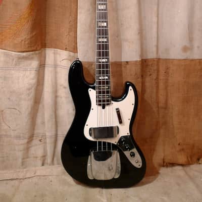 Electra Jazz Bass 1970's Black image 1