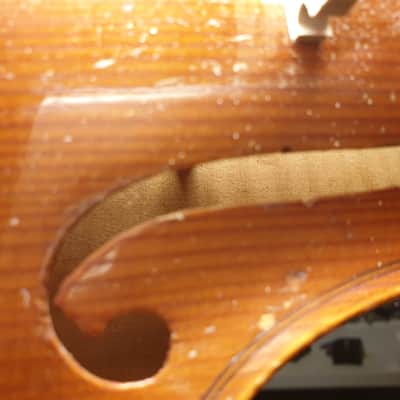 Vintage Violin Antonius Stradiuarius Cermonensis 996 Faciebat Anno1720 Natural Stain image 15