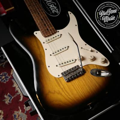 Xotic XSC-1 Ash Medium Aged Two Tone Sunburst image 2