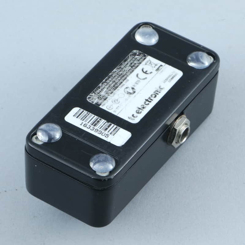 TC Electronic Polytune 2 Mini Noir Tuner Guitar Effects Pedal P