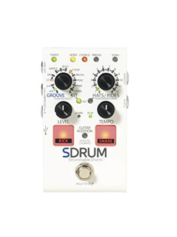 Immagine DigiTech Automatic Drum Machine Pedal Multi Effect Processor (SDRUM-U) - 1