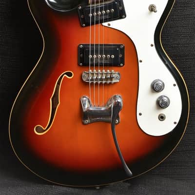 USED Mosrite 1969 Combo Electric Guitar with Hard Case image 2