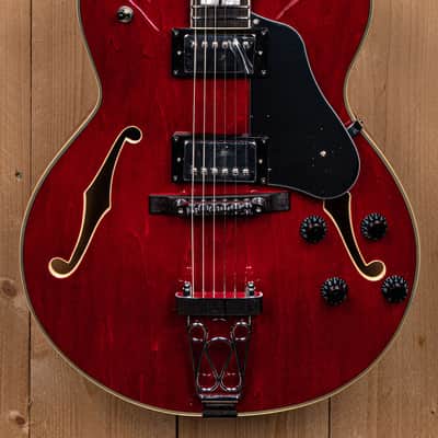 Sire Larry Carlton Hollow Body H7F - See Through Red image 3