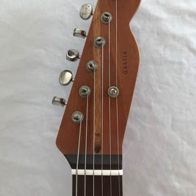 Electric Guitar - Reclaimed Wood from Wine Crate - Semi Hollow with F Holes - T-Style - Esprit 039 image 9