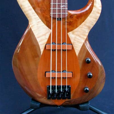 DJP Guitars- custom handmade Lotus bass w/ Bartolini 9J1 String through 2012 Free Shipping image 1