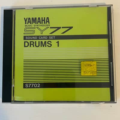 Yamaha SY77 Drums1  s7702 sound card set