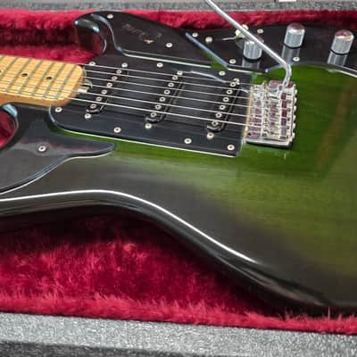 1981 Burns Marvin Greenburst Hank Marvin Signature Brazilian Mahogany Catalog Guitar Made in England UK Lawsuit Scroll Headstock The Shadows Green Burst Jim Burns Actualizers LTD 1979-1983 80s Vintage British image 7