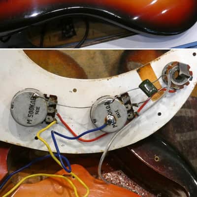 GRECO Precision Bass PB-500S Electric Bass 1975 - Ash Sunburst - Japan Import image 11