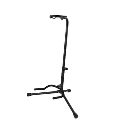 Gator Frameworks Adjustable Guitar Stand; Holds Single Electric or Acoustic Guitar (GFW-GTR-1000) image 1