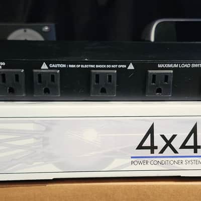 ART PB4X4 Rackmount 8 Outlet Power Conditioner 2008 - Present - Black image 2