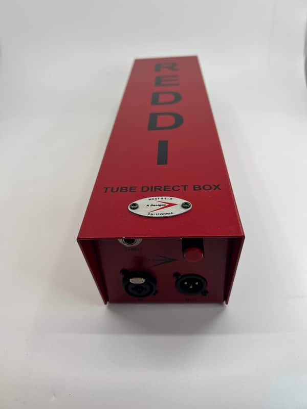 A-Designs Audio REDDI Tube Direct Box Red image 1
