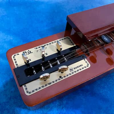 Suzuki Electric Taishogoto Taisho Goto Nagoya Japanese Harp Original Box and Accessories image 9