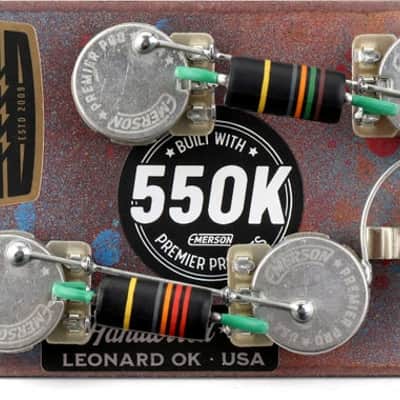 Emerson Custom 550K Series Prewired Kit for Gibson Les Paul - Short Shaft image 2