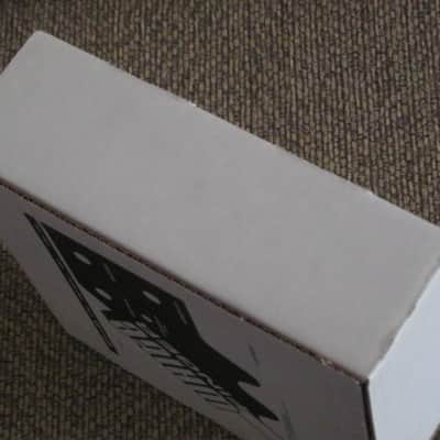mostly very clean Electro Harmonix EMPTY BOX and printout copy of Owner's Manual & original Warranty / Registration card (+ bubble wrap and plastic bag) ONLY for White Finger Analog Optical Compressor pedal - classic casing size (NO pedal, NO adapter) image 22