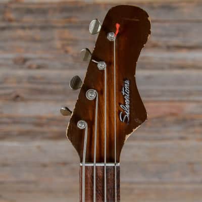 Silvertone Model 1442 Brown Burst 1960's image 6