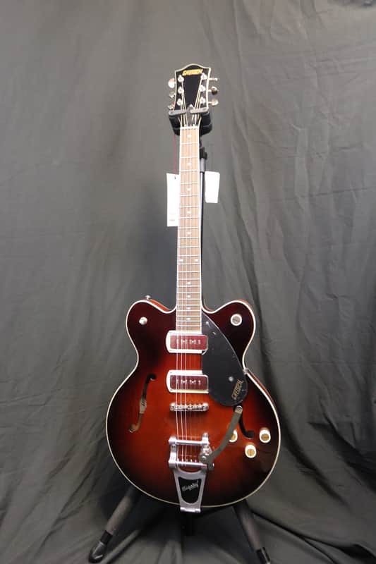Gretsch G2622T p90 Streamliner Center Block Double-Cut with Bigsby 2023 - Present - Forge Glow (INCLUDES CASE AND FREE RETRO WALL CLOCK) image 1
