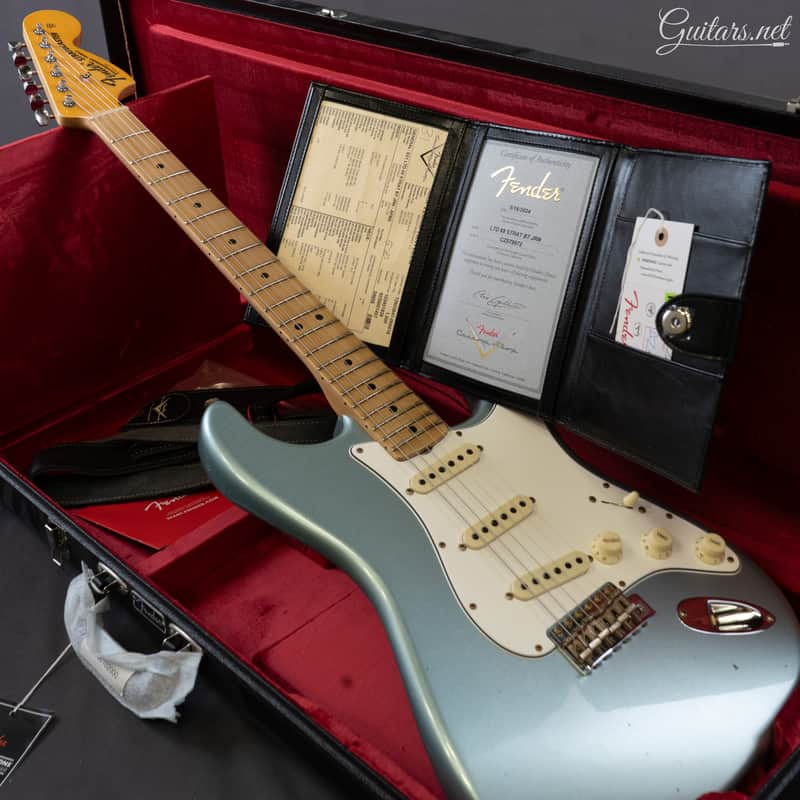 Fender Custom Shop Limited '69 Stratocaster Journeyman Relic - Fire Mist Silver image 1