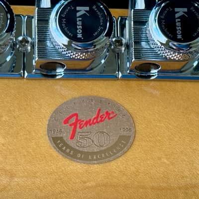 Fender 50th Anniversary MIJ Nashville Telecaster 1996 - Daphne Blue image 8