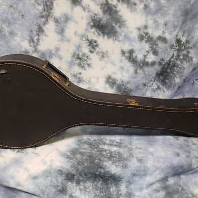 Vintage 1964 Silvertone H-802L 5 String Banjo New Strings Pro Setup Original Soft Shell Case image 11