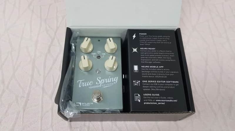 Source Audio True Spring Reverb (EU adapter) image 1
