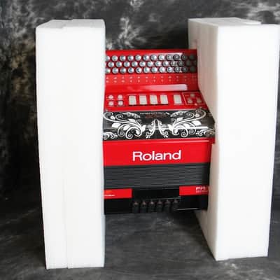 Roland FR-18 Diatonic Accordion Red image 6