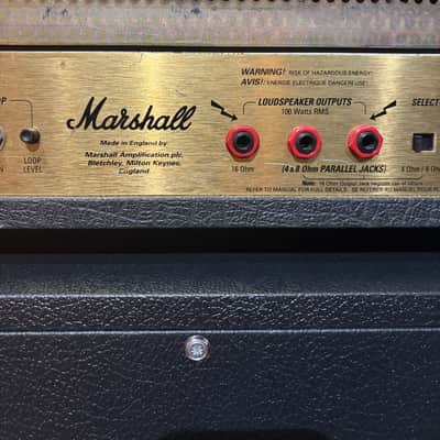Marshall JCM 2000 Dual Super Lead 100-watt 2004 - Black image 9