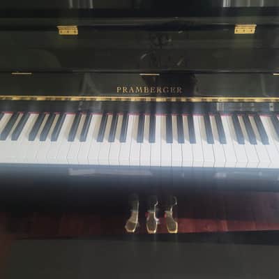 Pramberger Legacy Series Ebony Finish Upright 43" Piano image 5
