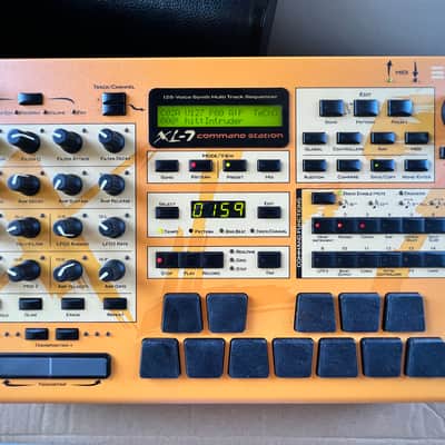 E-MU Systems MP-7 Command Station 128-Voice Synthesizer 2001 - Purple / Black image 7