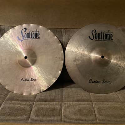 Soultone Custom 14" Hi-hats Cymbals Pair image 2