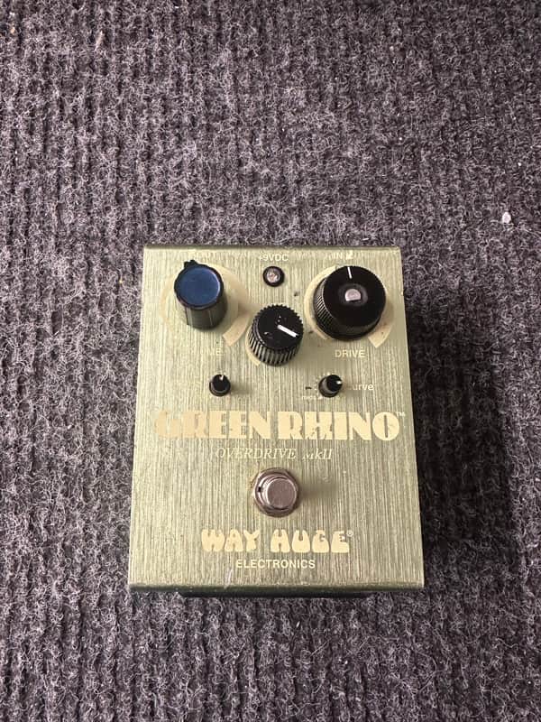 Way Huge WHE202 Green Rhino Overdrive MkII 2011 - 2019 - Green image 1