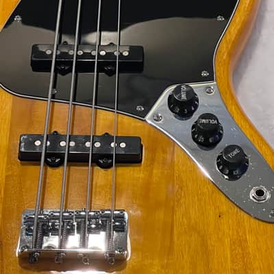 Fender Squire Vintage Modified Jazz Bass 77 2018 - Amber image 5