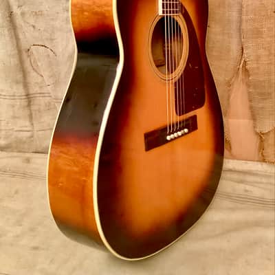 Epiphone FT-75  Seventy Five 1944 Sunburst Jumbo Flat-Top image 24